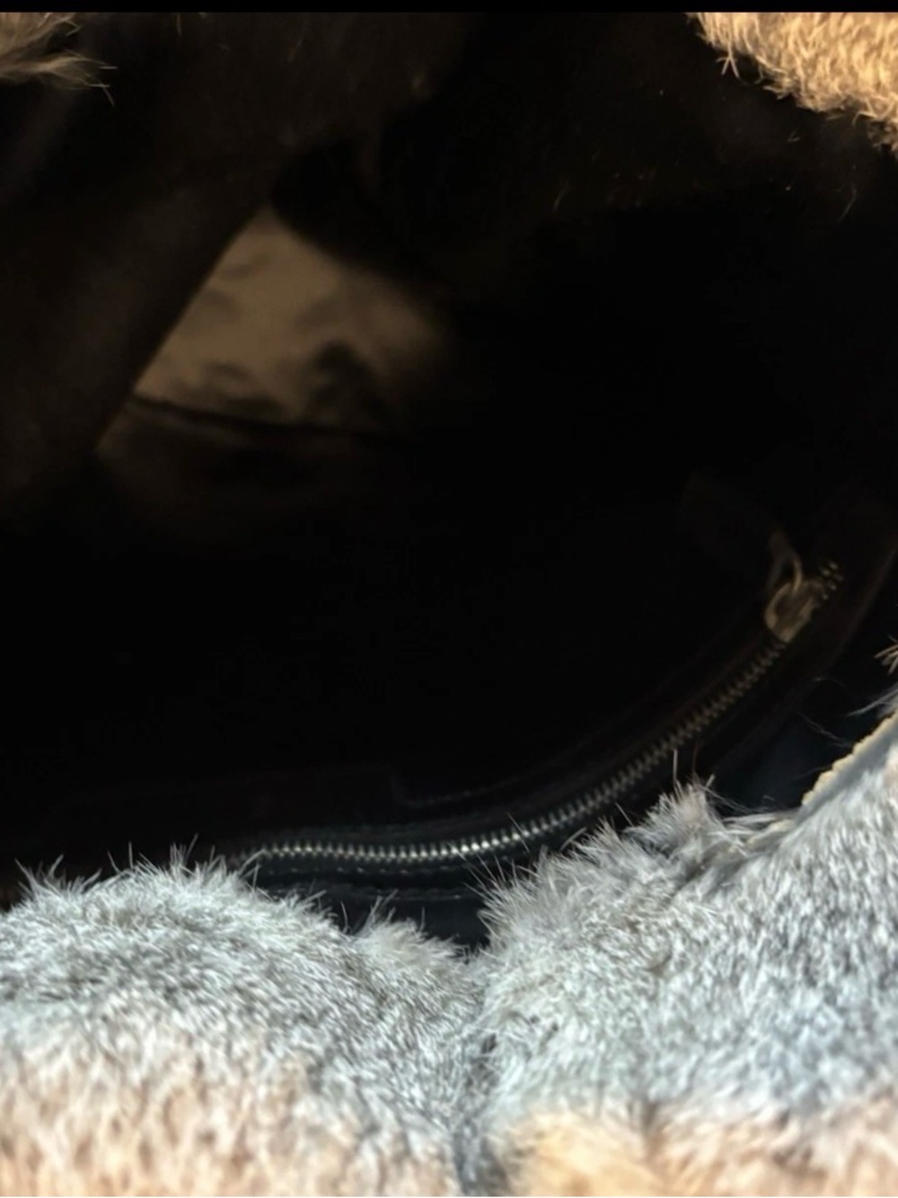 Dolce & Gabbana ($3900) Large Rabbit Fur Tote Bag AUTHENTIC - Picture 5 of 10
